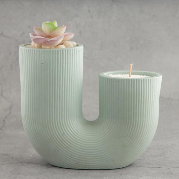 Harmony Duo - Elegant Vase and Candlestand for Stylish Home Décor