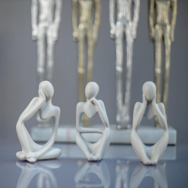 Thoughts & Dreams - Set of Three Thoughtful Sculptures For Your Home
