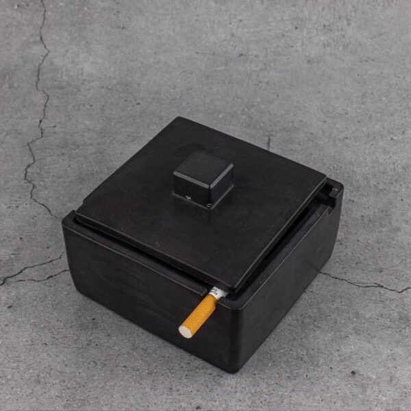 Abstracta Box - Modern Ashtray Which Combines Function & Style