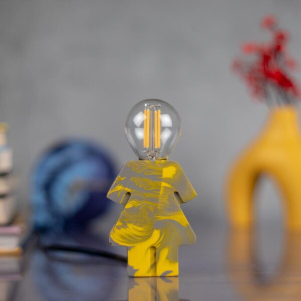 MAIDEN RADIANCE - Aesthetic Table Lamp For Your Bedroom Or Living Room