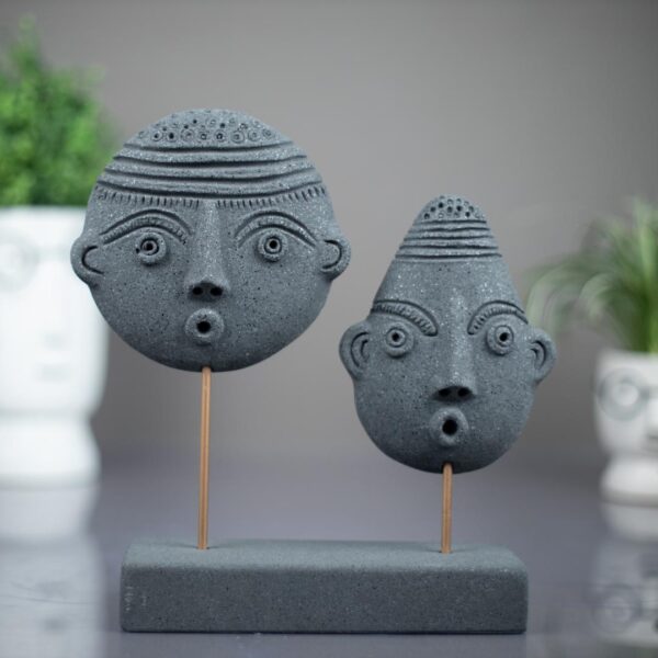 DUAL SPIRIT - Vintage Themed Aesthetic Sculpture / Artefact