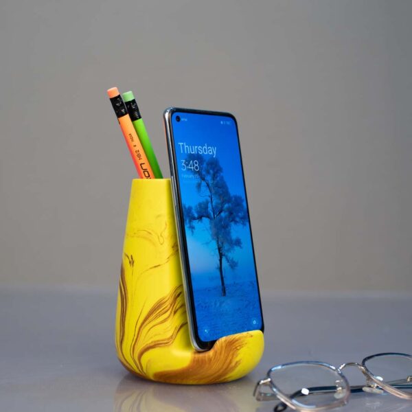 INK STAND - Penstand Which Doubles As a Phone Holder