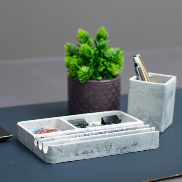DESK SUITE - Minimalistic Desk Organiser For Home Or Office Décor
