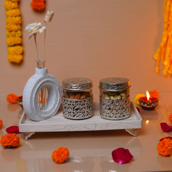Classic Silver Set I Diwali Gifting & Décor Collection by Correa Studios
